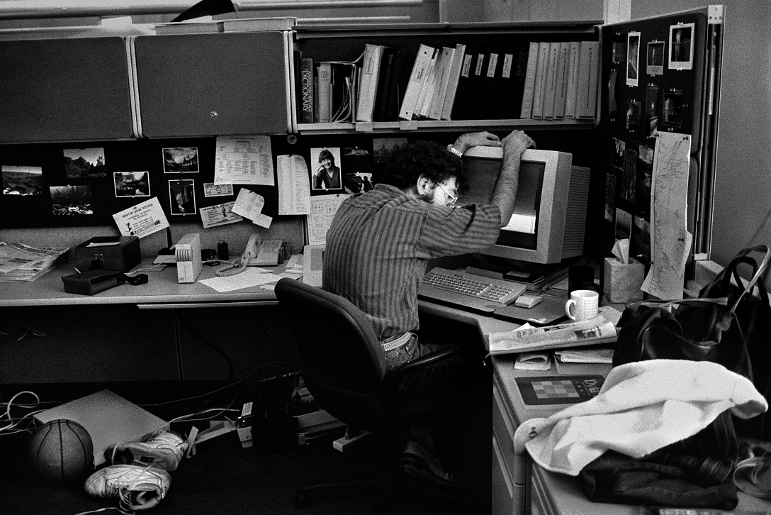 "A Million Lines of Code, Cupertino, California, 1992," by Doug Menuez